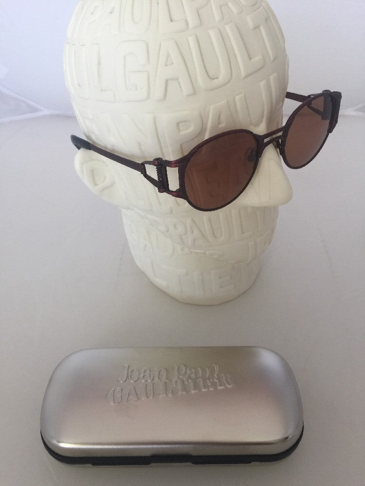 Vintage Jean Paul Gaultier JPG 56-5105 Purple Sunglasses - Super Vision Optical