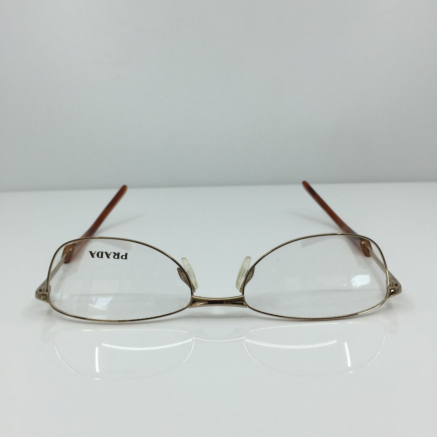 Vintage Prada VPR 76C Gold Eyeglasses - Super Vision Optical