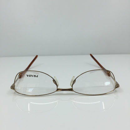 Vintage Prada VPR 76C Gold Eyeglasses - Super Vision Optical
