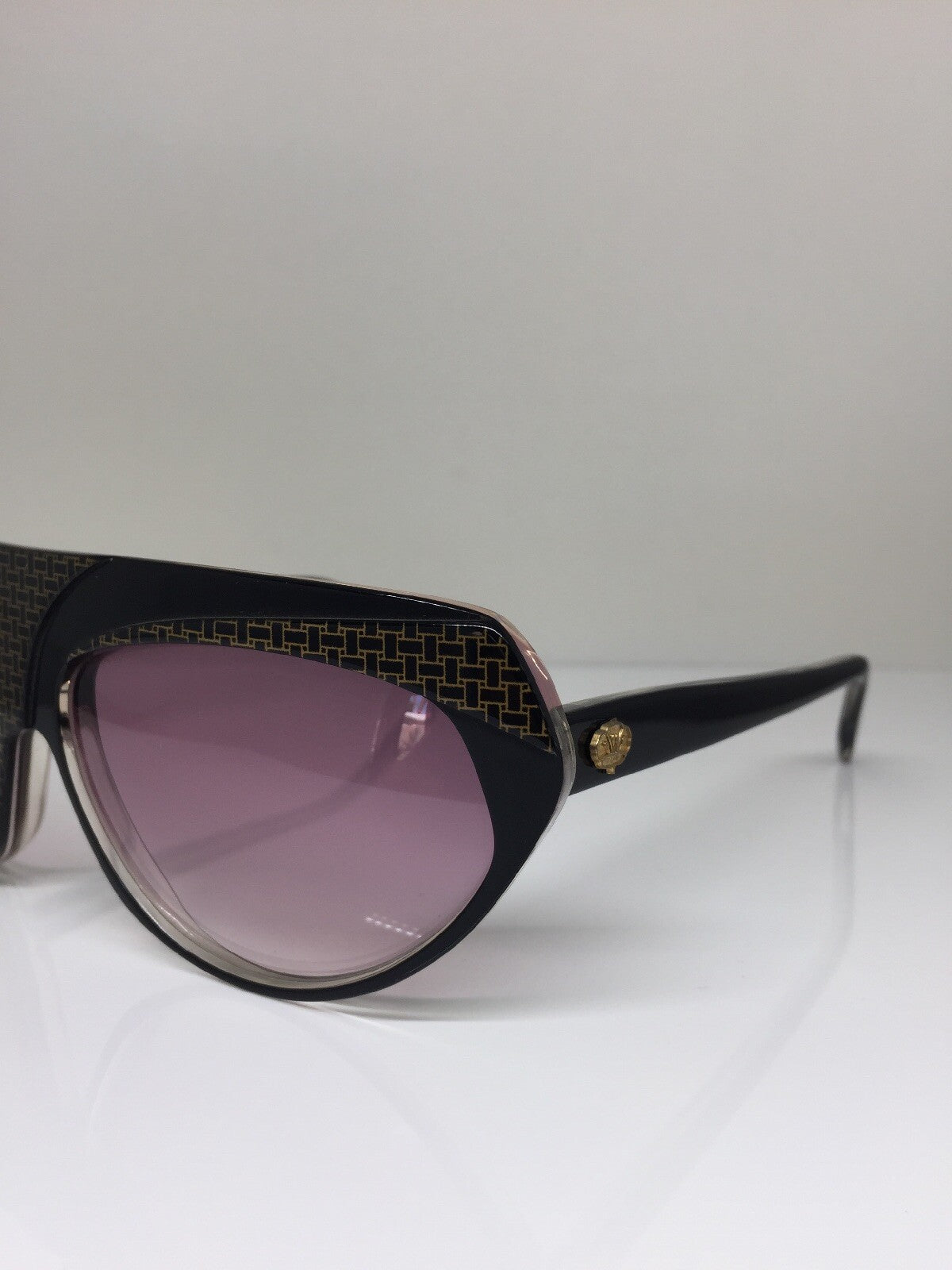 Vintage Stendhal N/A Black Sunglasses - Super Vision Optical