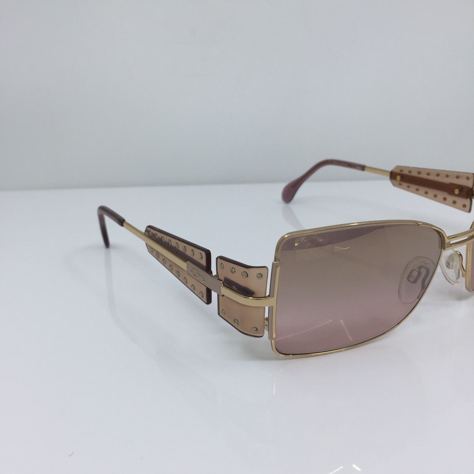 Vintage Cazal MOD. 947 Gold Sunglasses - Super Vision Optical