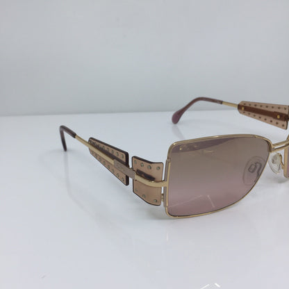 Vintage Cazal MOD. 947 Gold Sunglasses - Super Vision Optical