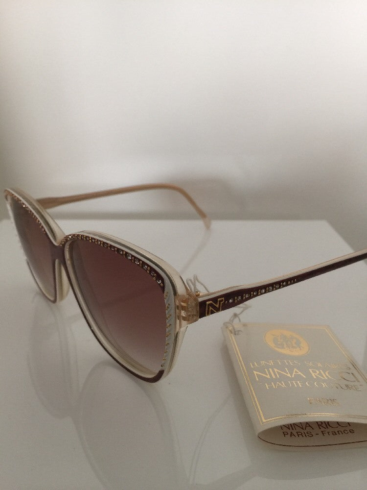 Vintage Nina Ricci Nina Ricci 1029-60 Gold Sunglasses - Super Vision Optical