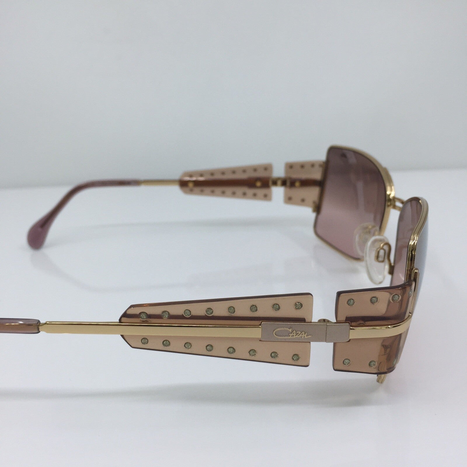Vintage Cazal MOD. 947 Gold Sunglasses - Super Vision Optical