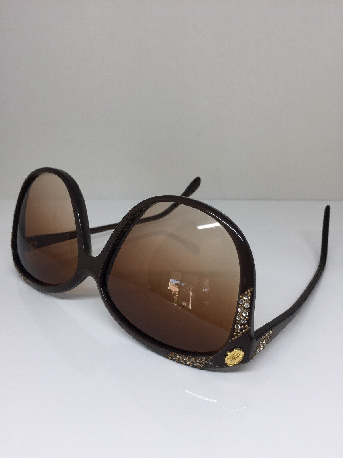 Vintage Stendhal Quartz Brown Sunglasses - Super Vision Optical