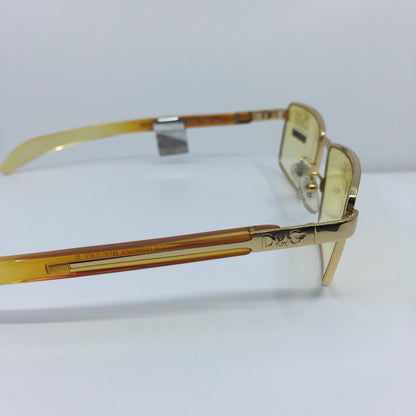 Vintage Dolce & Gabbana DG 2050 Gold Sunglasses - Super Vision Optical