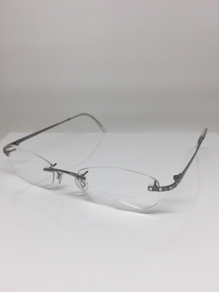 Vintage Daniel Swarovski S 058 Silver Sunglasses - Super Vision Optical