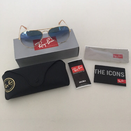 Vintage Ray-Ban RB 3025 Gold Sunglasses - Super Vision Optical