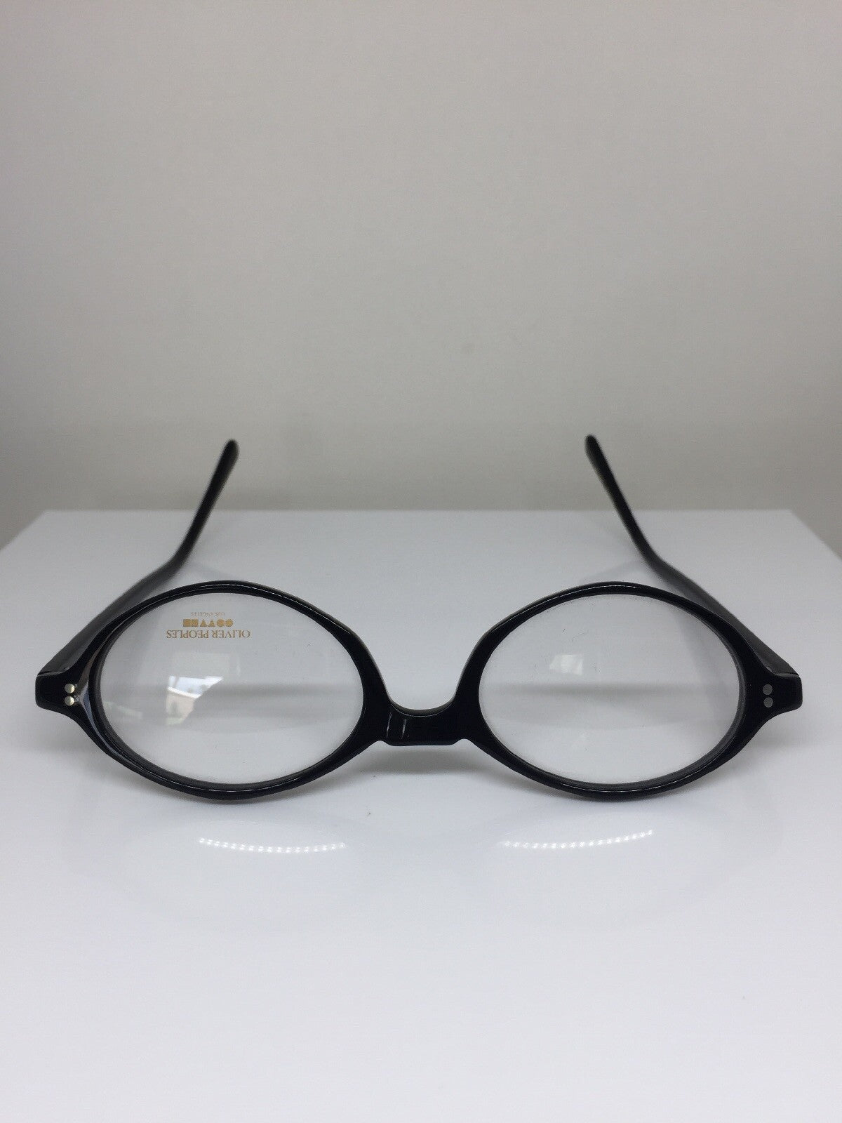 Vintage Oliver Peoples OP Joplin Black Eyeglasses - Super Vision Optical