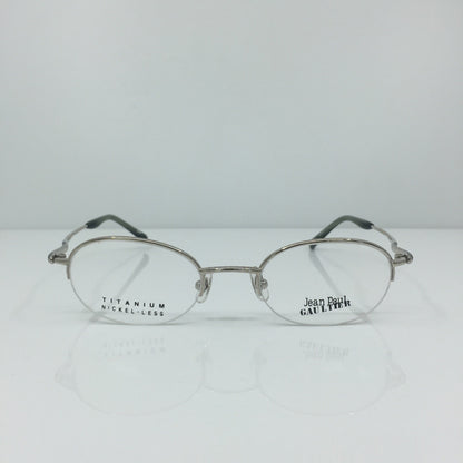 Vintage Jean Paul Gaultier JPG 55-0031 Silver Eyeglasses - Super Vision Optical