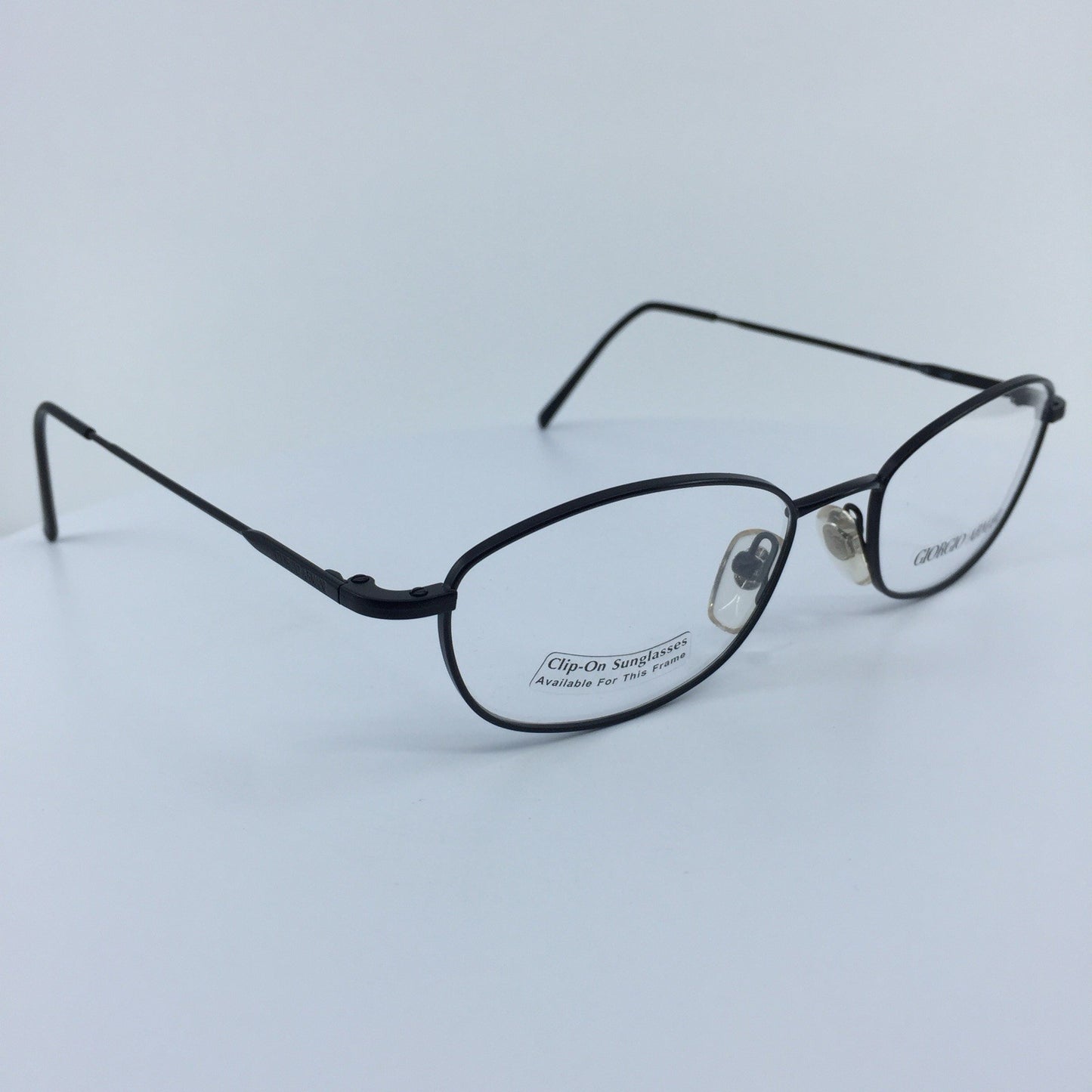 Vintage Giorgio Armani GA 1006 Black Eyeglasses - Super Vision Optical