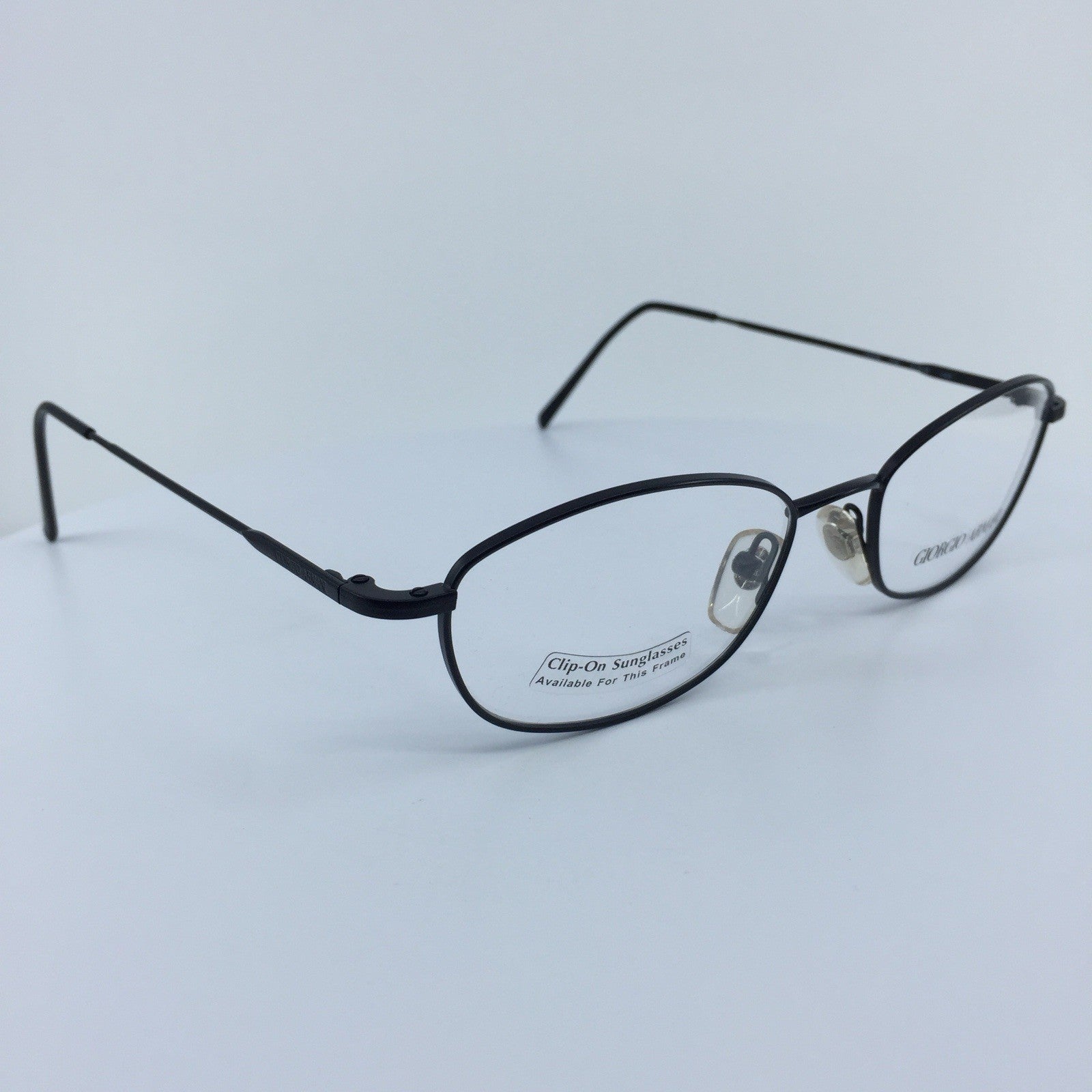 Vintage Giorgio Armani GA 1006 Black Eyeglasses - Super Vision Optical