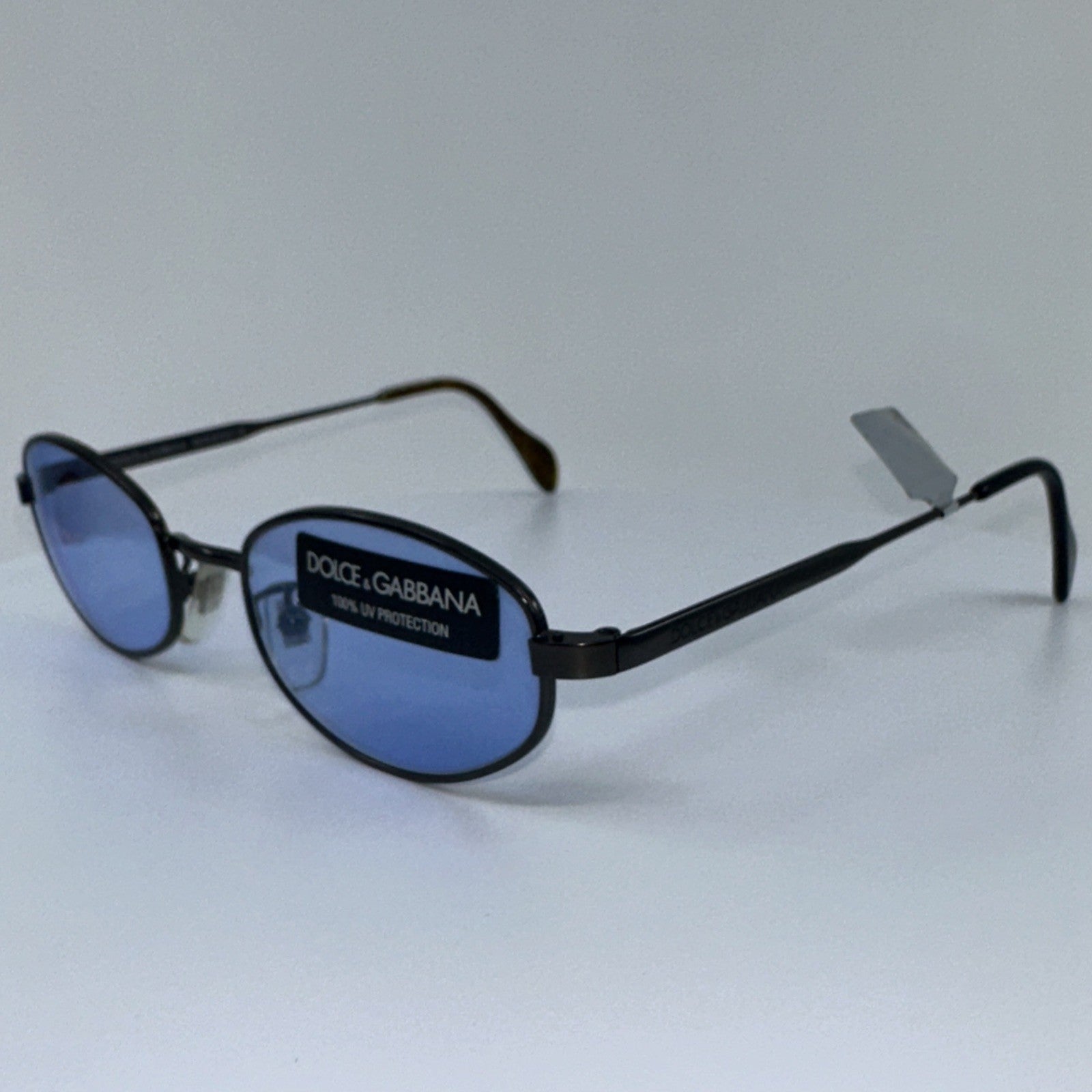 Vintage Dolce & Gabbana DG 107 Gunmetal Sunglasses - Super Vision Optical