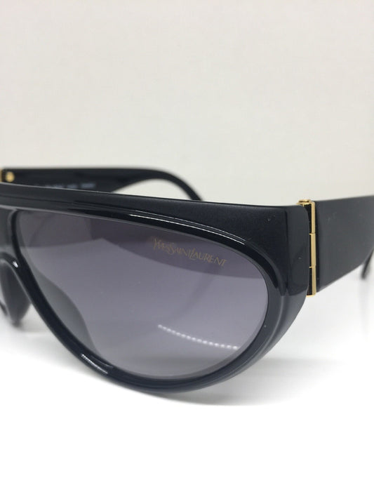 Vintage Saint Laurent 8761-2 Y 59 Black Sunglasses - Super Vision Optical