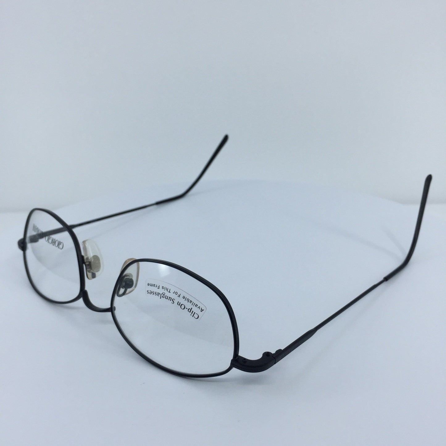 Vintage Giorgio Armani GA 1006 Black Eyeglasses - Super Vision Optical