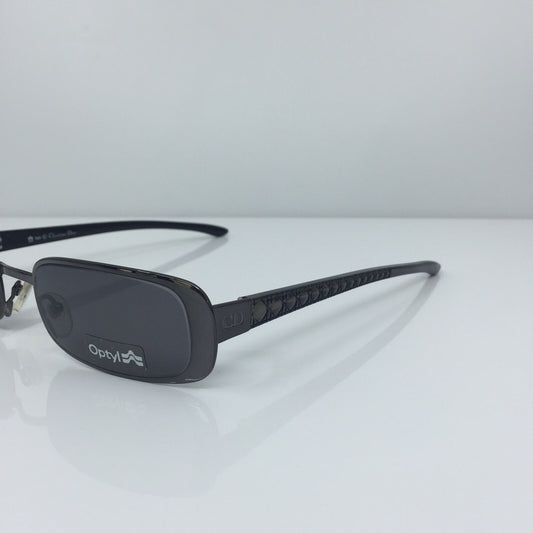 Vintage Christian Dior CD Fitting Gunmetal Sunglasses - Super Vision Optical