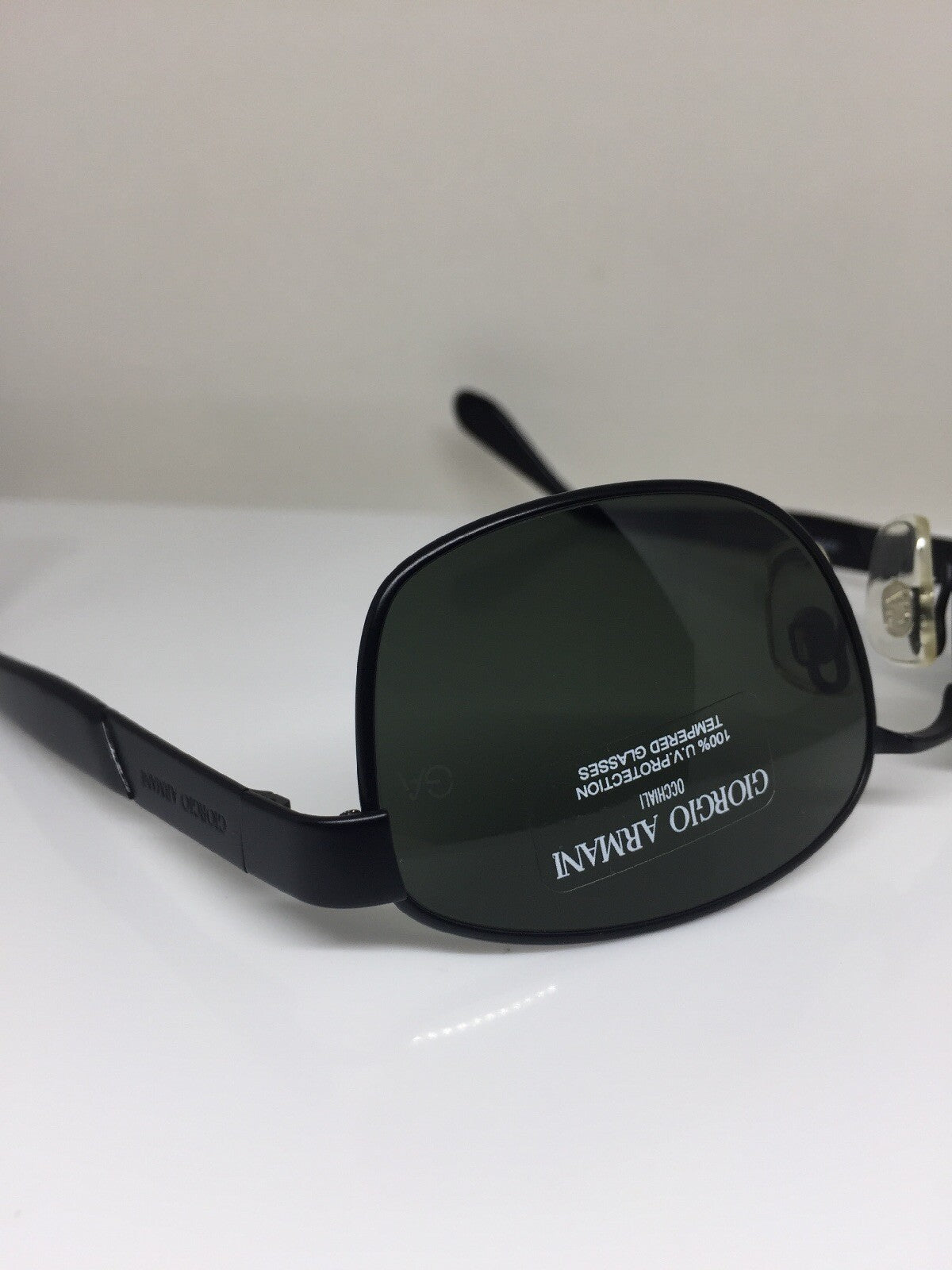 Vintage Giorgio Armani GA 1501 Black Sunglasses - Super Vision Optical