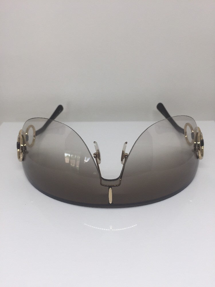 Vintage Saint Laurent YSL 6115/S Gold Sunglasses - Super Vision Optical