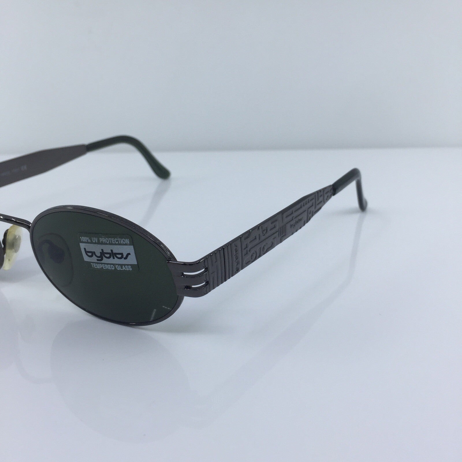 Vintage Byblos BY 613-S Gunmetal Sunglasses - Super Vision Optical