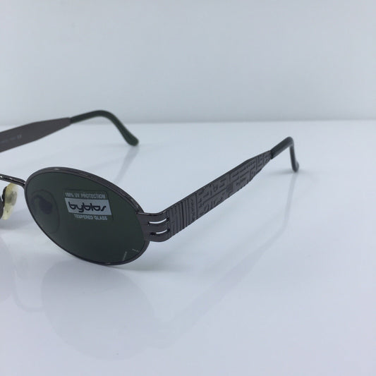 Vintage Byblos BY 613-S Gunmetal Sunglasses - Super Vision Optical