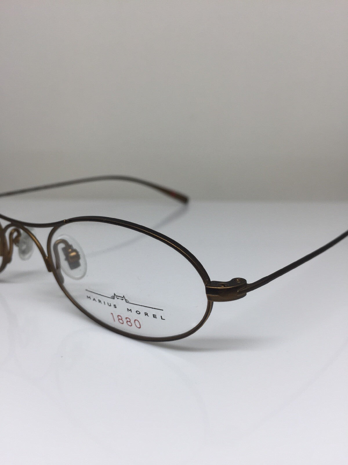 Vintage Marius Morel 1880 M. 1716M Brown Eyeglasses - Super Vision Optical