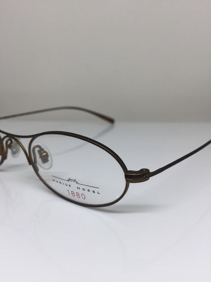 Vintage Marius Morel 1880 M. 1716M Brown Eyeglasses - Super Vision Optical
