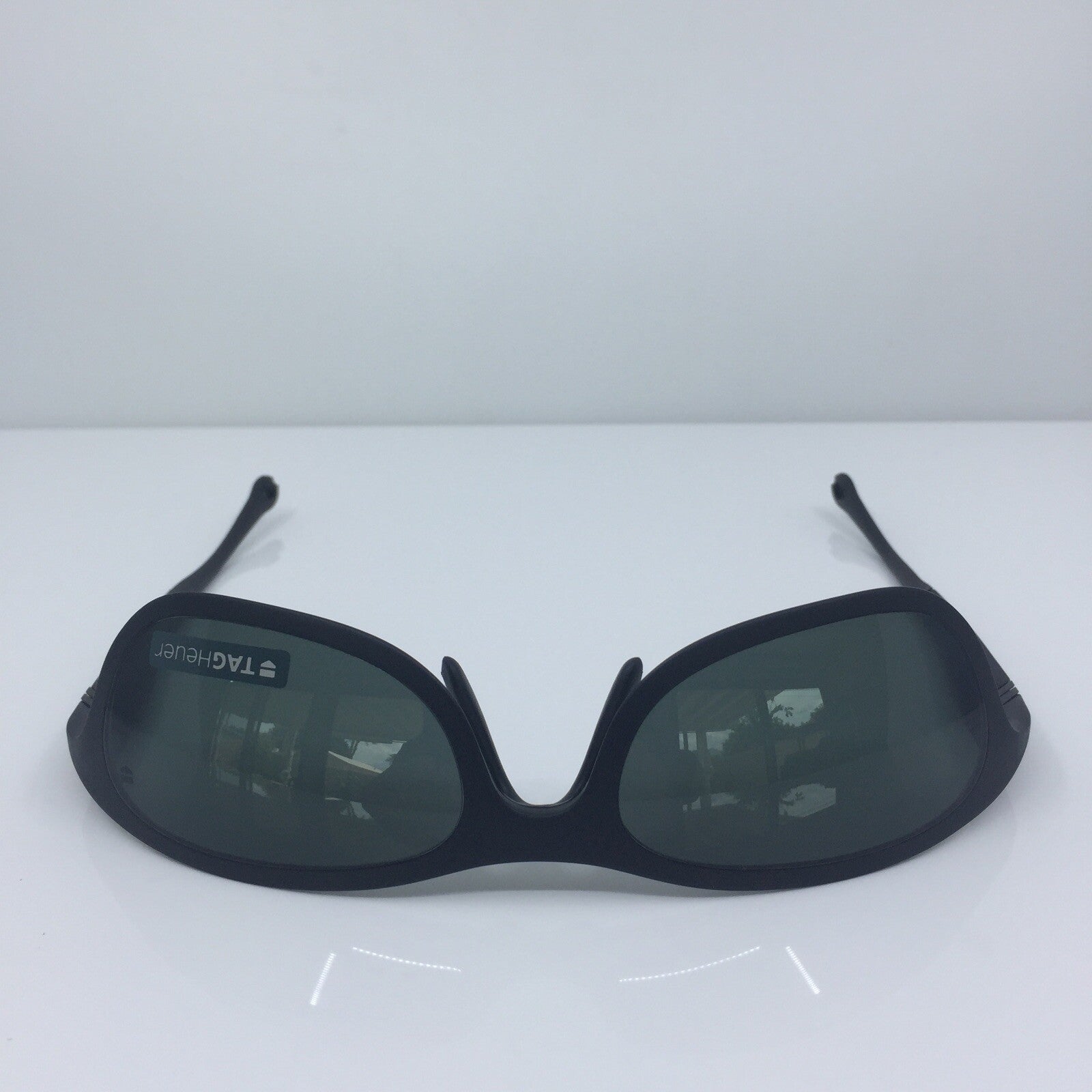 Vintage Tag Heuer TH 1001 Black Sunglasses - Super Vision Optical