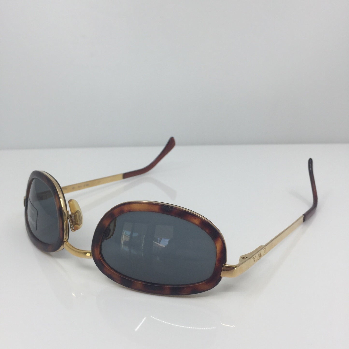 Vintage Emporio Armani EA 084-S Gold Sunglasses - Super Vision Optical
