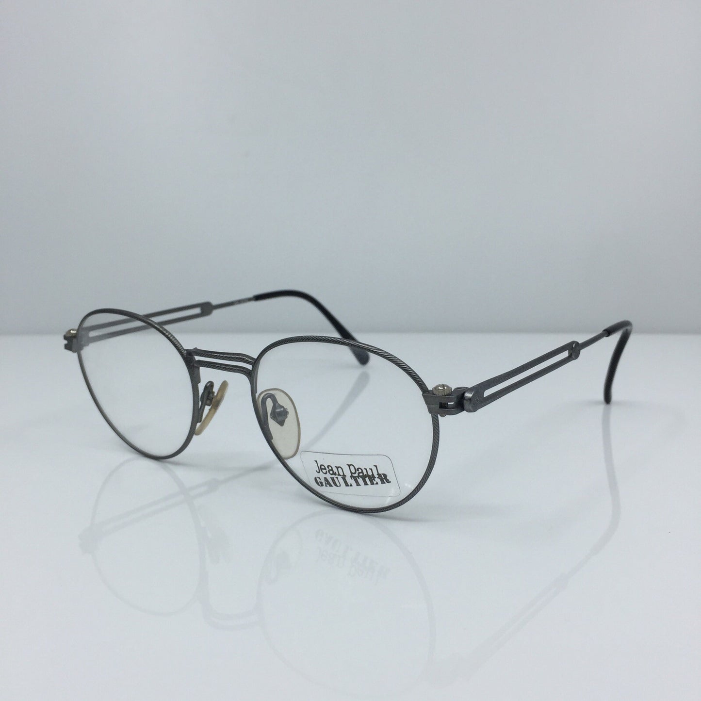 Vintage Jean Paul Gaultier JPG 55-4176 Gunmetal Sunglasses - Super Vision Optical
