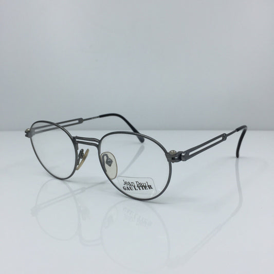 Vintage Jean Paul Gaultier JPG 55-4176 Gunmetal Sunglasses - Super Vision Optical