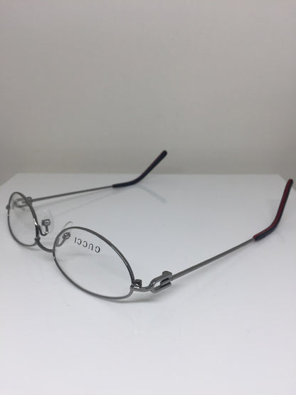Vintage Gucci GG 2717 Silver Eyeglasses - Super Vision Optical