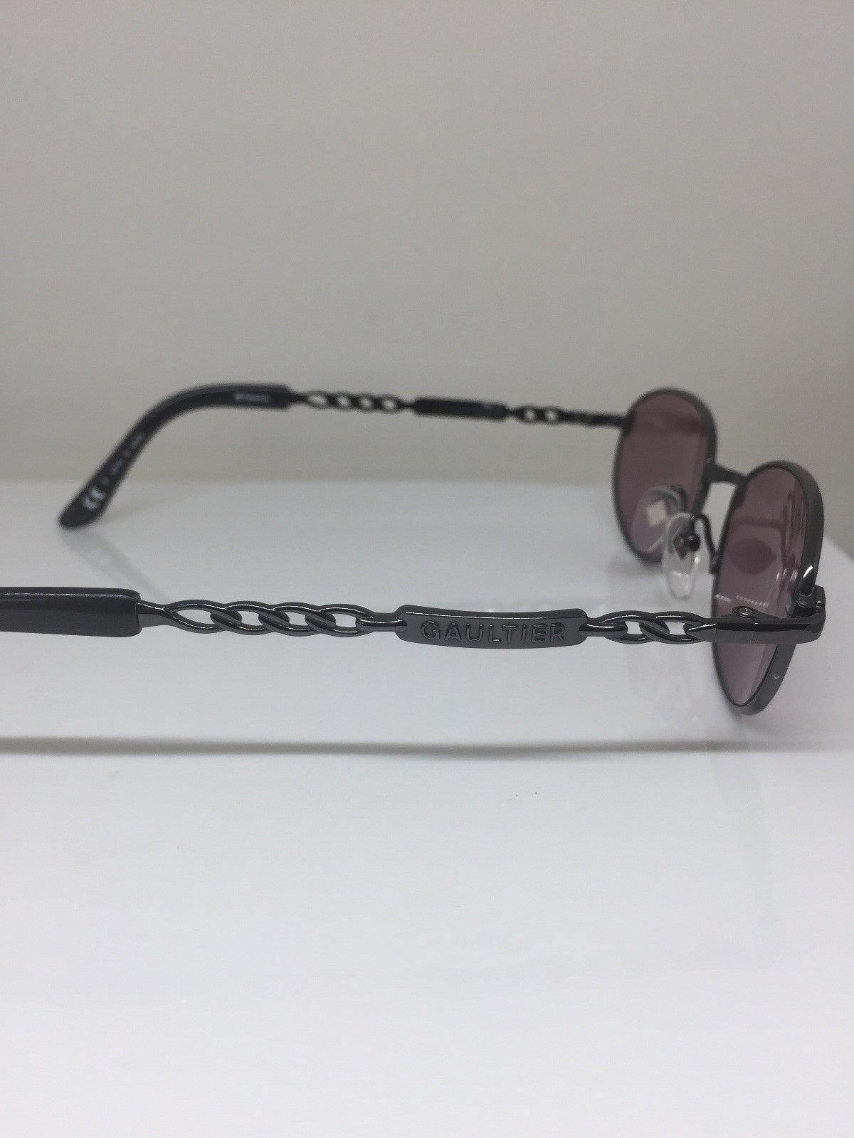 Vintage Jean Paul Gaultier JPG 56-0023 Gunmetal Sunglasses - Super Vision Optical
