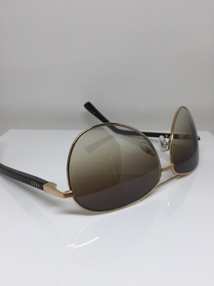 Vintage Fred Lunettes 658377 Brown Sunglasses - Super Vision Optical