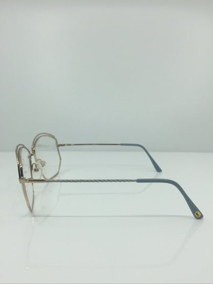 Vintage Saint Laurent YSL 410 Gold Sunglasses - Super Vision Optical