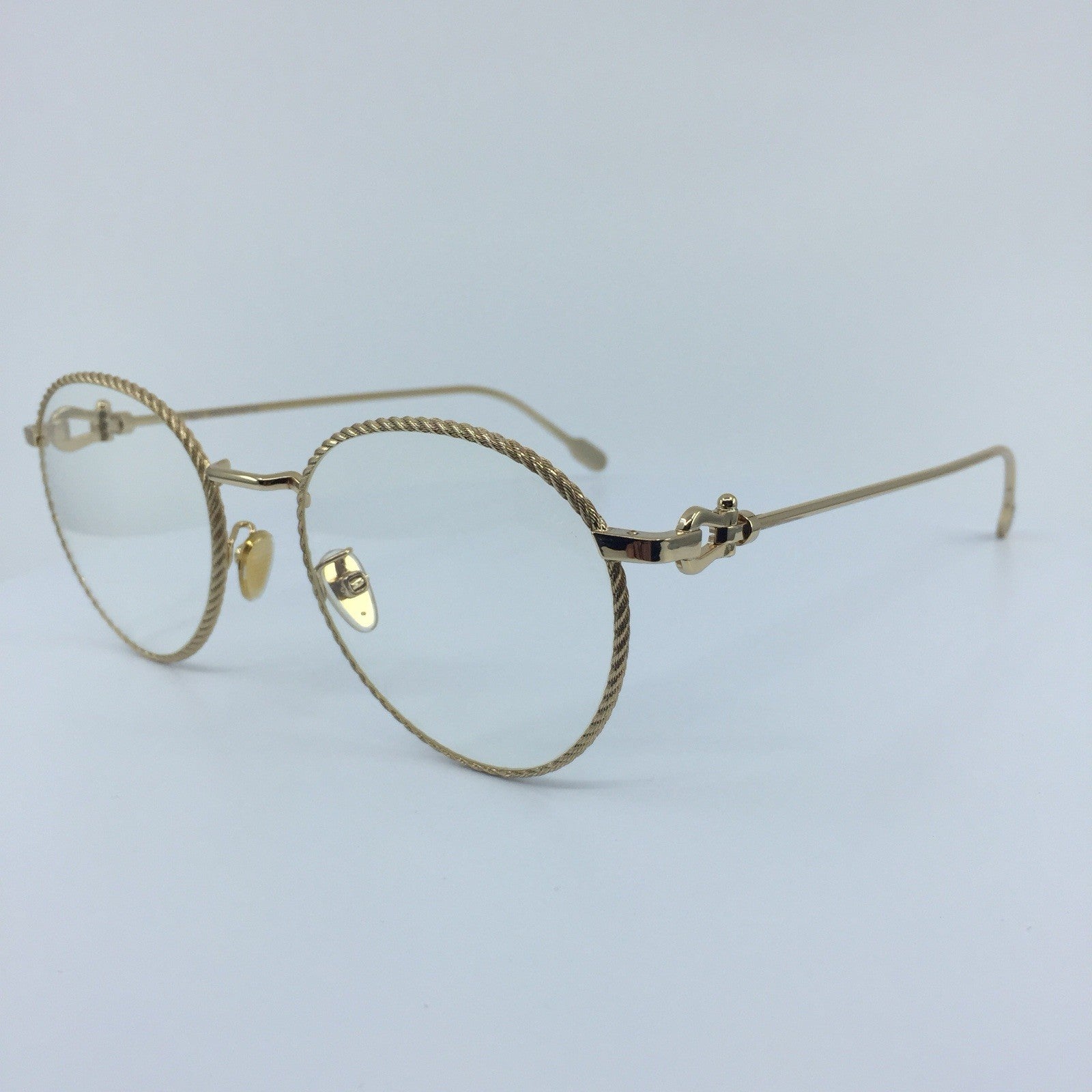Vintage Fred Lunettes FG40007U Gold Eyeglasses - Super Vision Optical