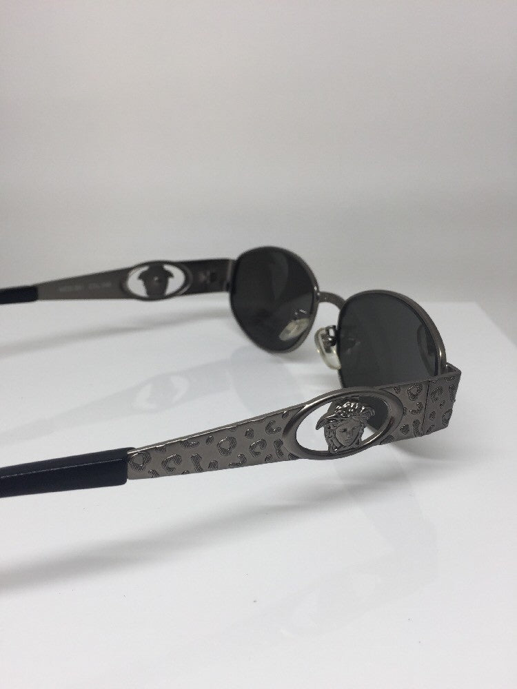 Vintage Versace S 51 Gunmetal Sunglasses - Super Vision Optical
