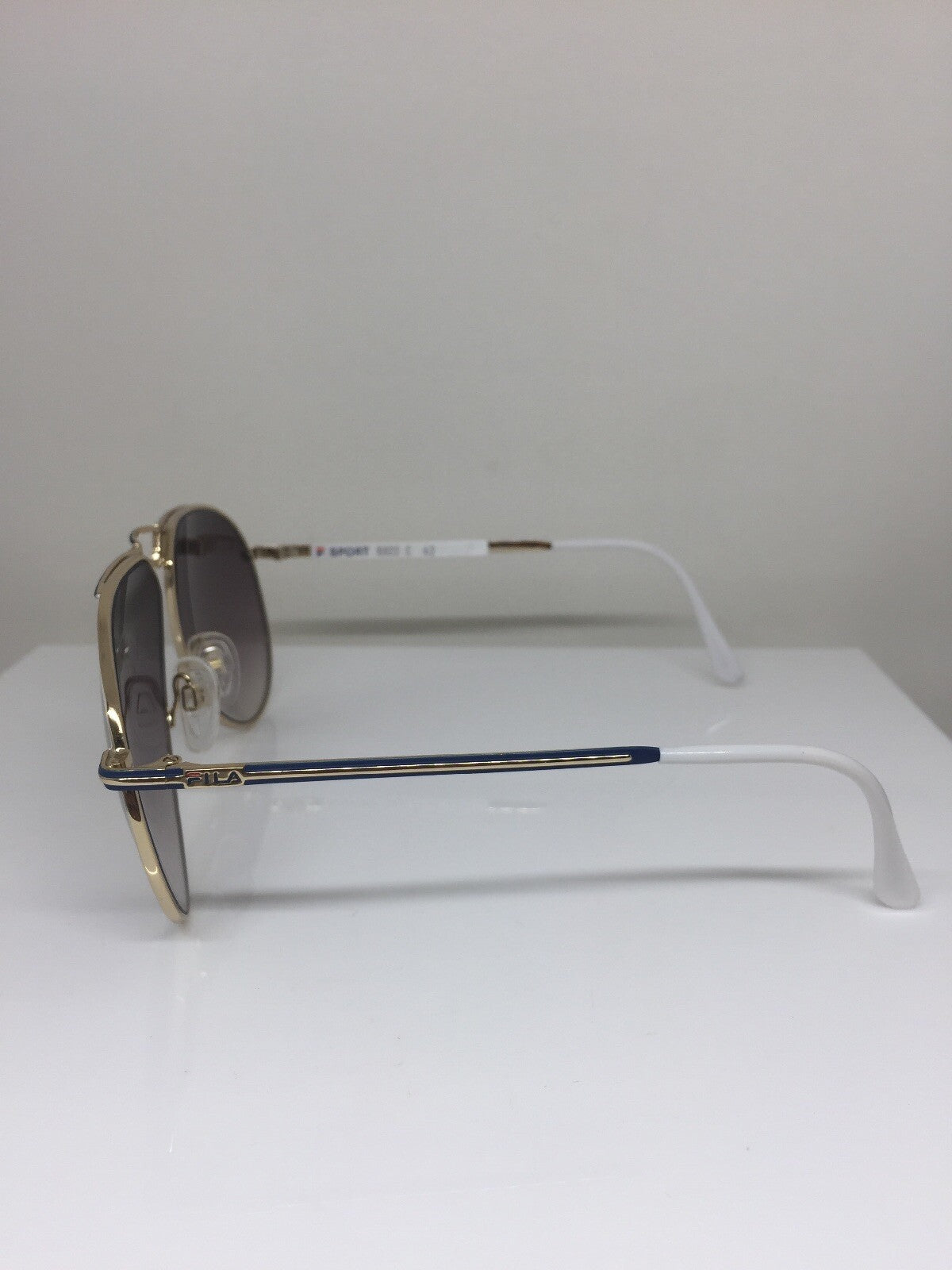Vintage Fila Sport FILA 8802 Blue Sunglasses - Super Vision Optical