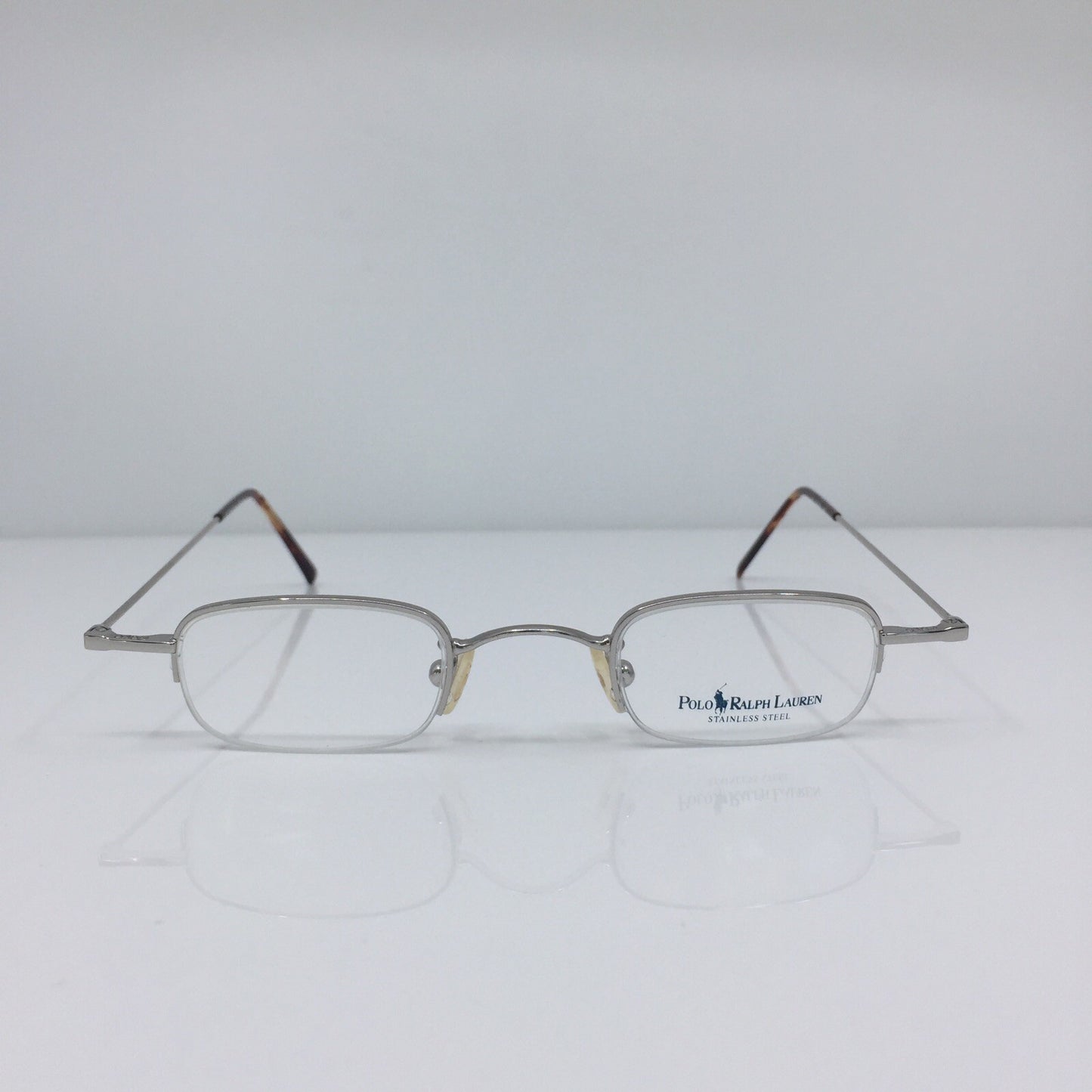 Vintage Polo Ralph Lauren POLO 388 Silver Eyeglasses - Super Vision Optical