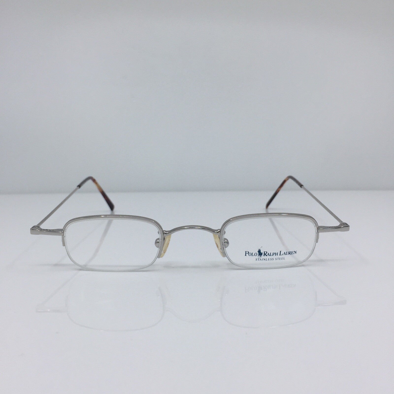Vintage Polo Ralph Lauren POLO 388 Silver Eyeglasses - Super Vision Optical