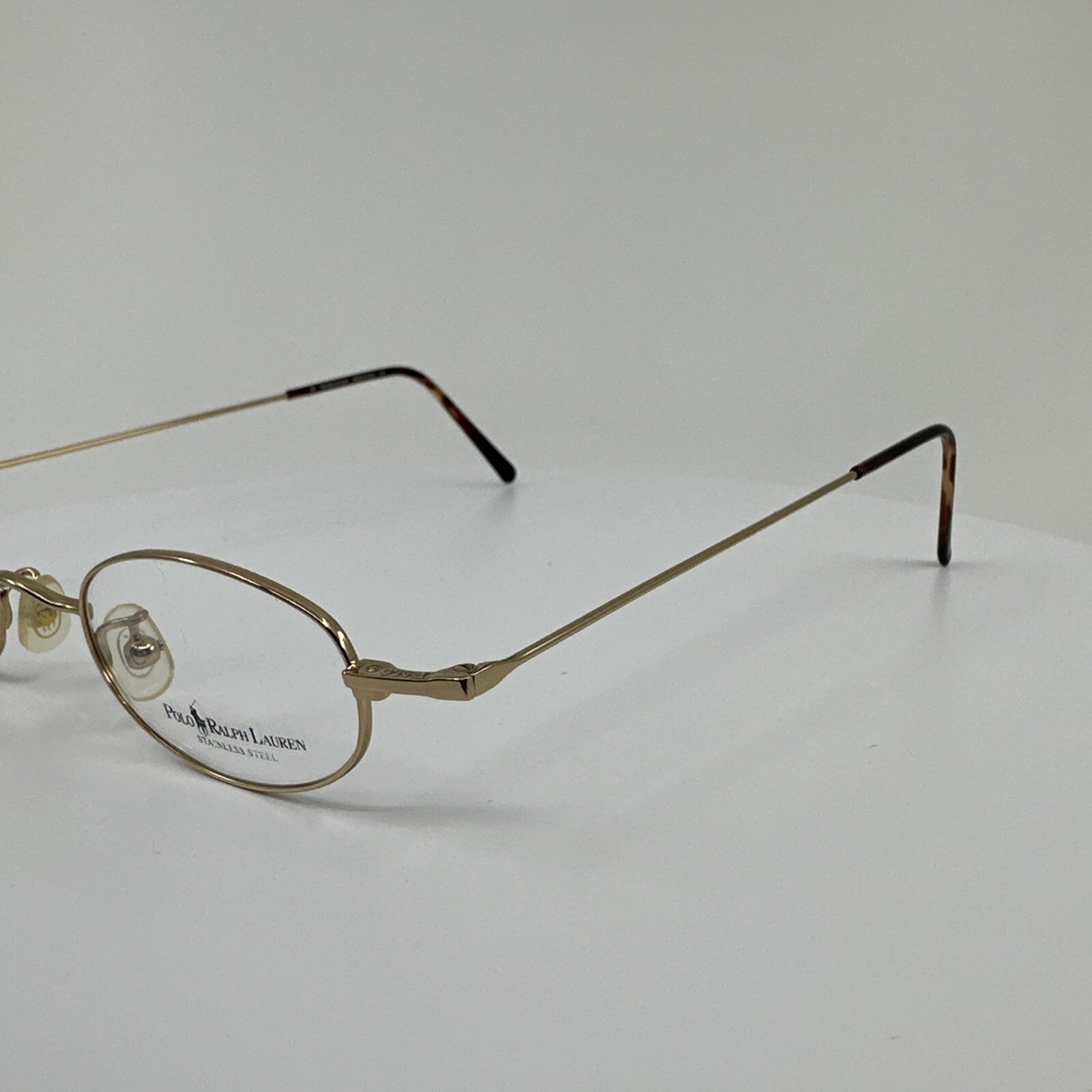 Vintage Polo Ralph Lauren POLO 391 Gold Eyeglasses - Super Vision Optical