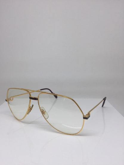 Vintage Cartier Cartier Vendome Laque Bordeaux Gold Sunglasses - Super Vision Optical