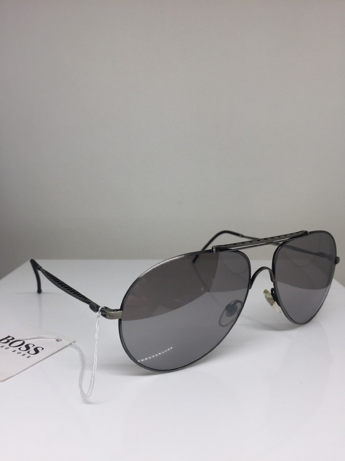Vintage Hugo Boss 5198 Gunmetal Sunglasses - Super Vision Optical