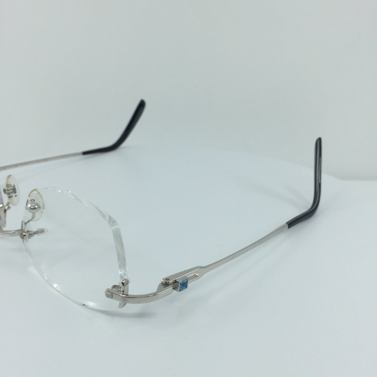 Vintage Fred Lunettes Alaska Prestige F5 Silver Eyeglasses - Super Vision Optical