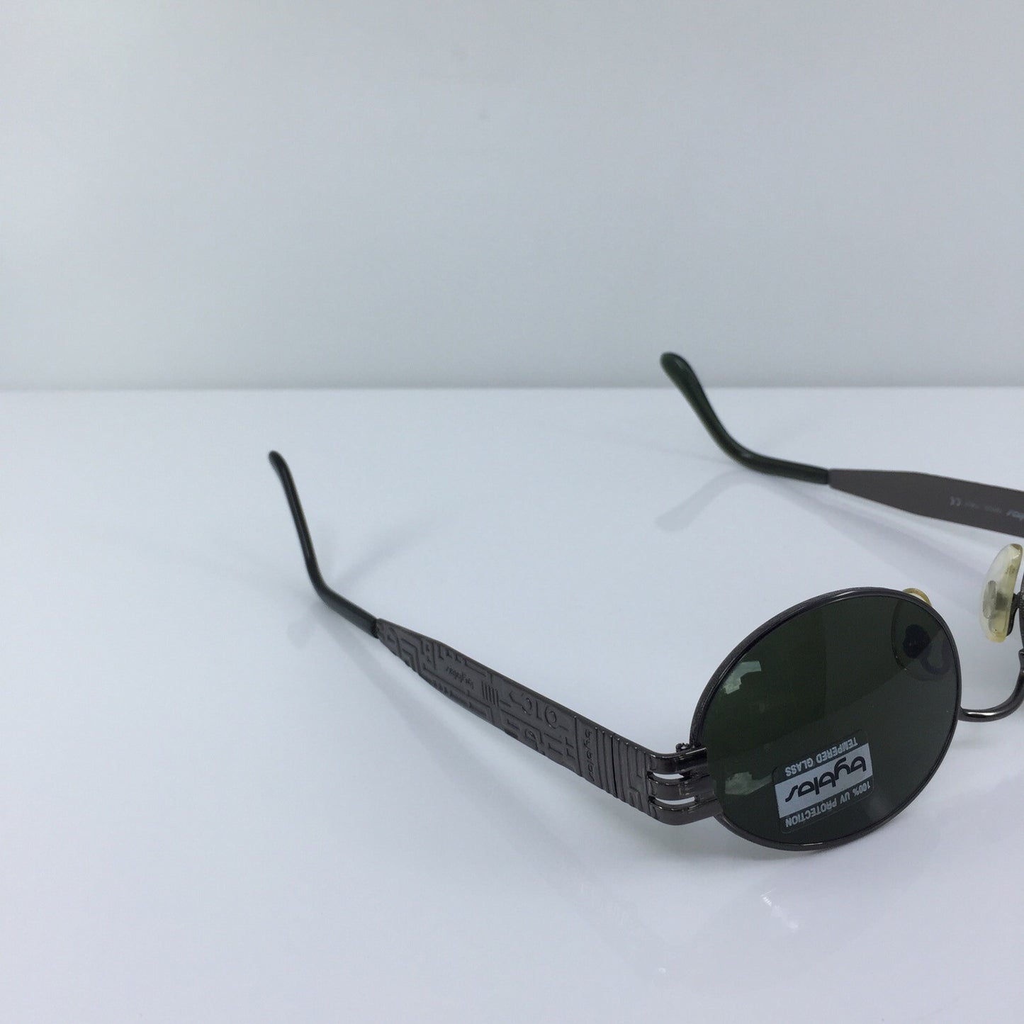 Vintage Byblos BY 613-S Gunmetal Sunglasses - Super Vision Optical