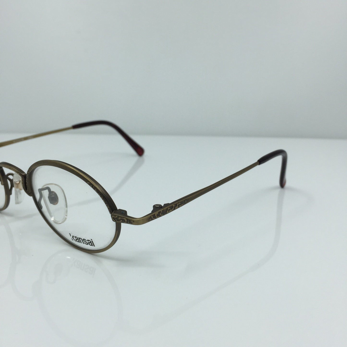 Vintage Kansai Yamamoto Kansai KY052E Gold Eyeglasses - Super Vision Optical