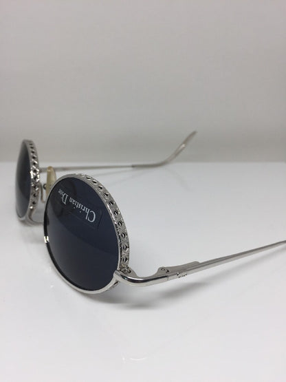 Vintage Christian Dior CD Edith Silver Sunglasses - Super Vision Optical