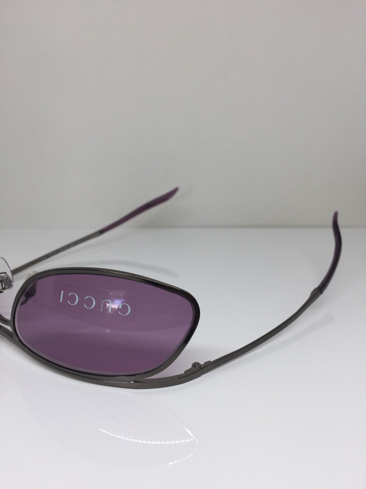 Vintage Gucci GG 1672/S Gunmetal Sunglasses - Super Vision Optical