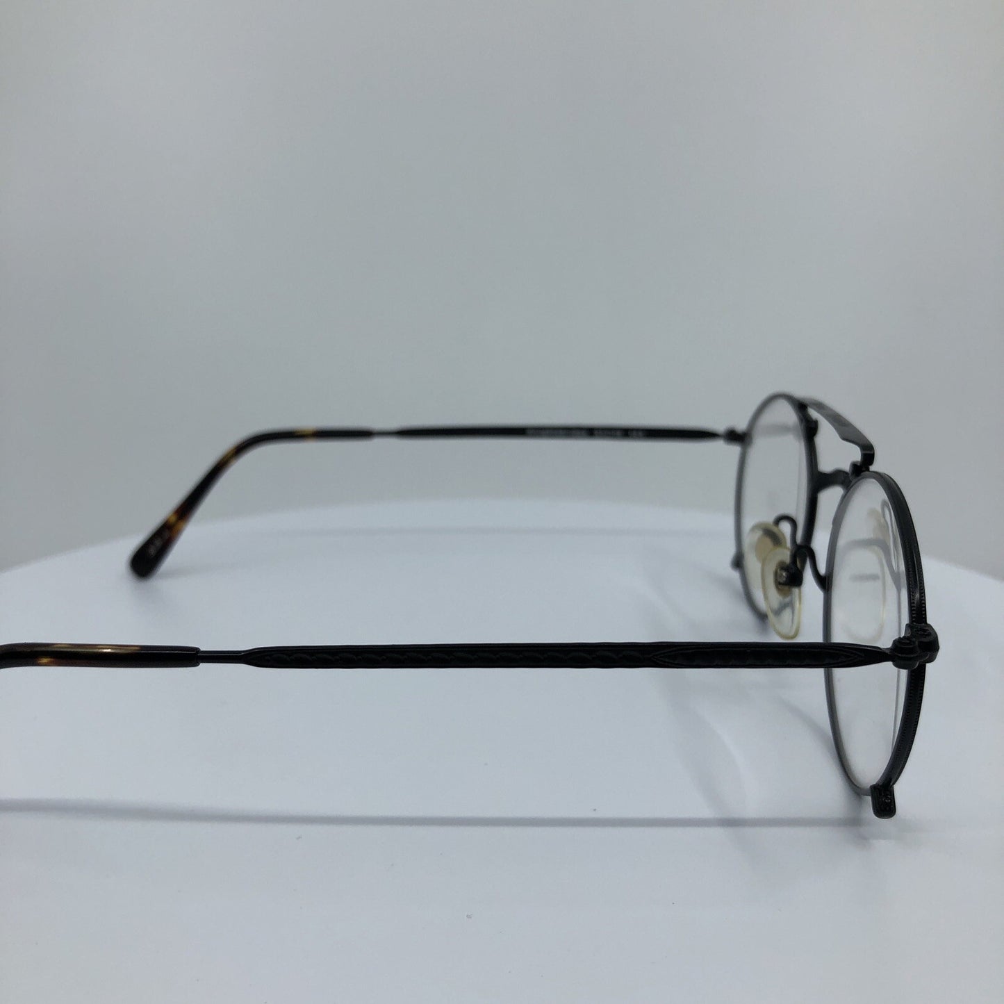 Vintage Beau Monde Collection Knightsbridge Black Eyeglasses - Super Vision Optical