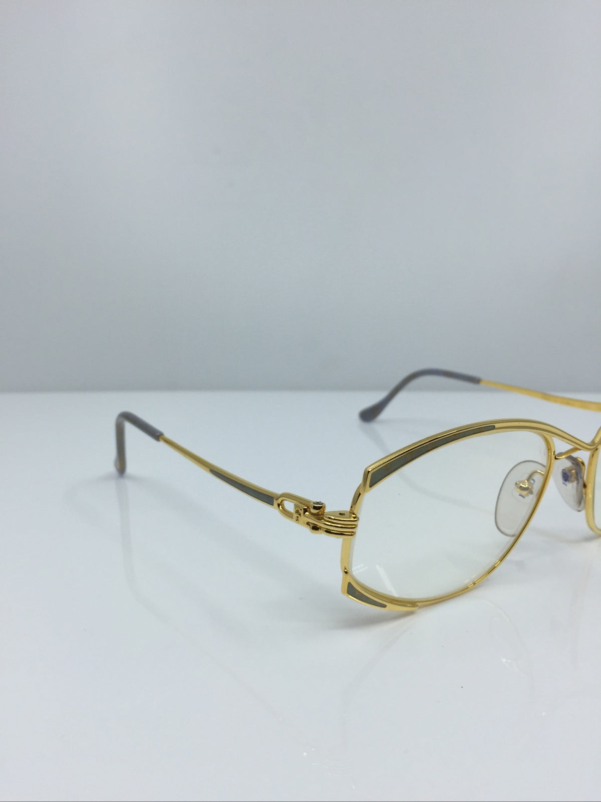 Vintage FRED Lunettes Paris Joyau Gold Eyeglasses - Super Vision Optical