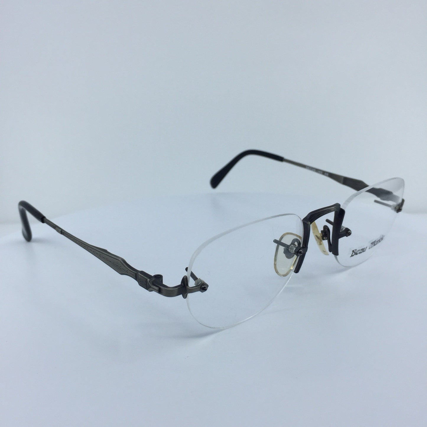 Vintage Beau Monde Collection Westbury Silver Eyeglasses - Super Vision Optical
